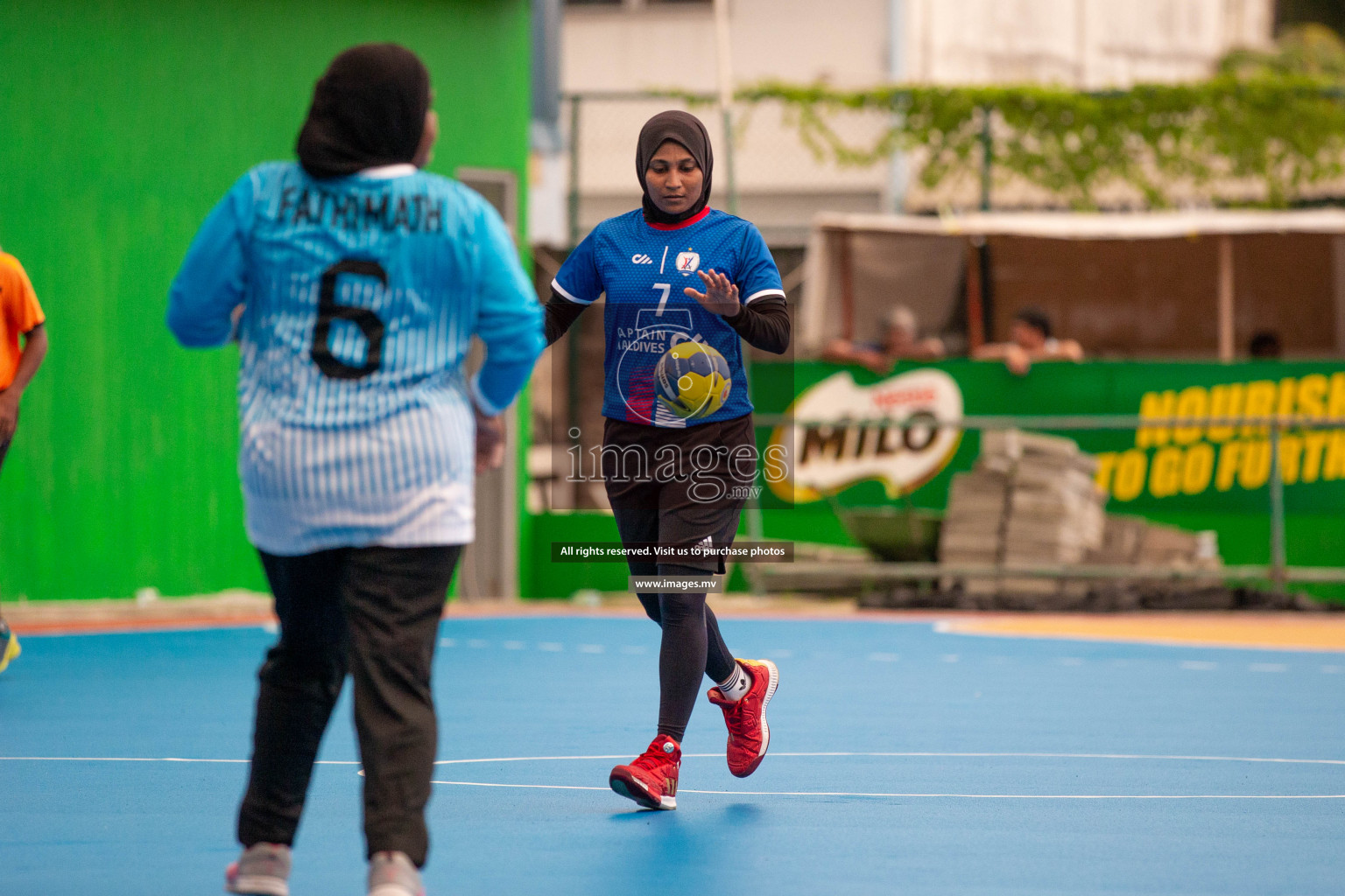 Milo 8th National Handball Tournament Day3, 17th December 2021, at Handball Ground, Male', Maldives. Photos by Shuu Abdul Sattar