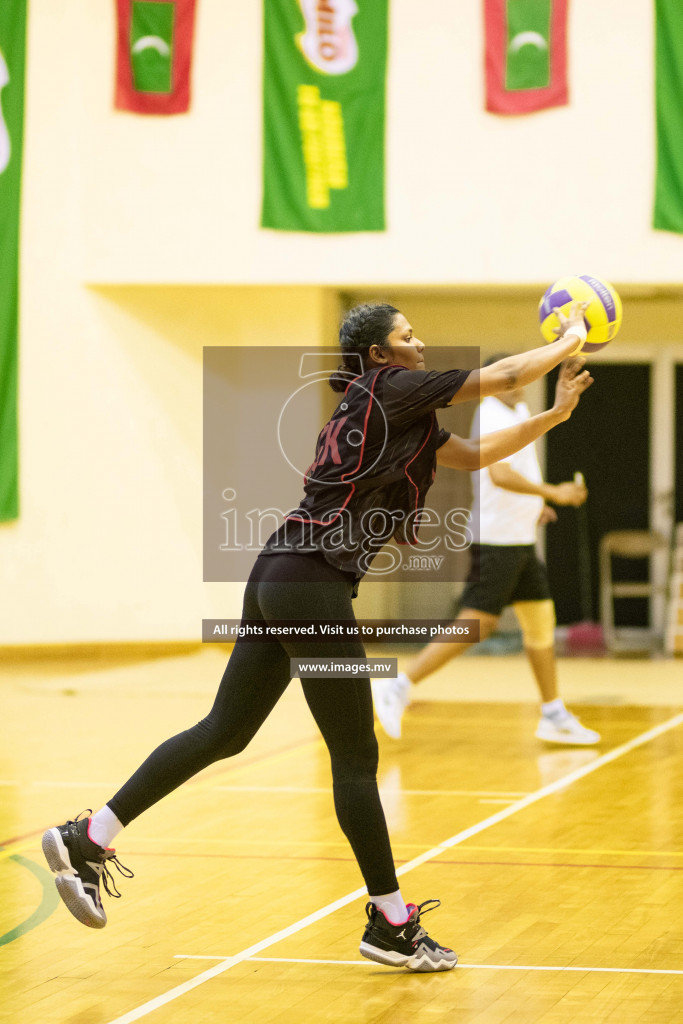 Kulhudhuffushi Youth & R.C vs Shining Star Sports Club in the Semi Finals of Milo National Netball Tournament 2021 held on 3 December 2021 in Male', Maldives, photos by Maanish