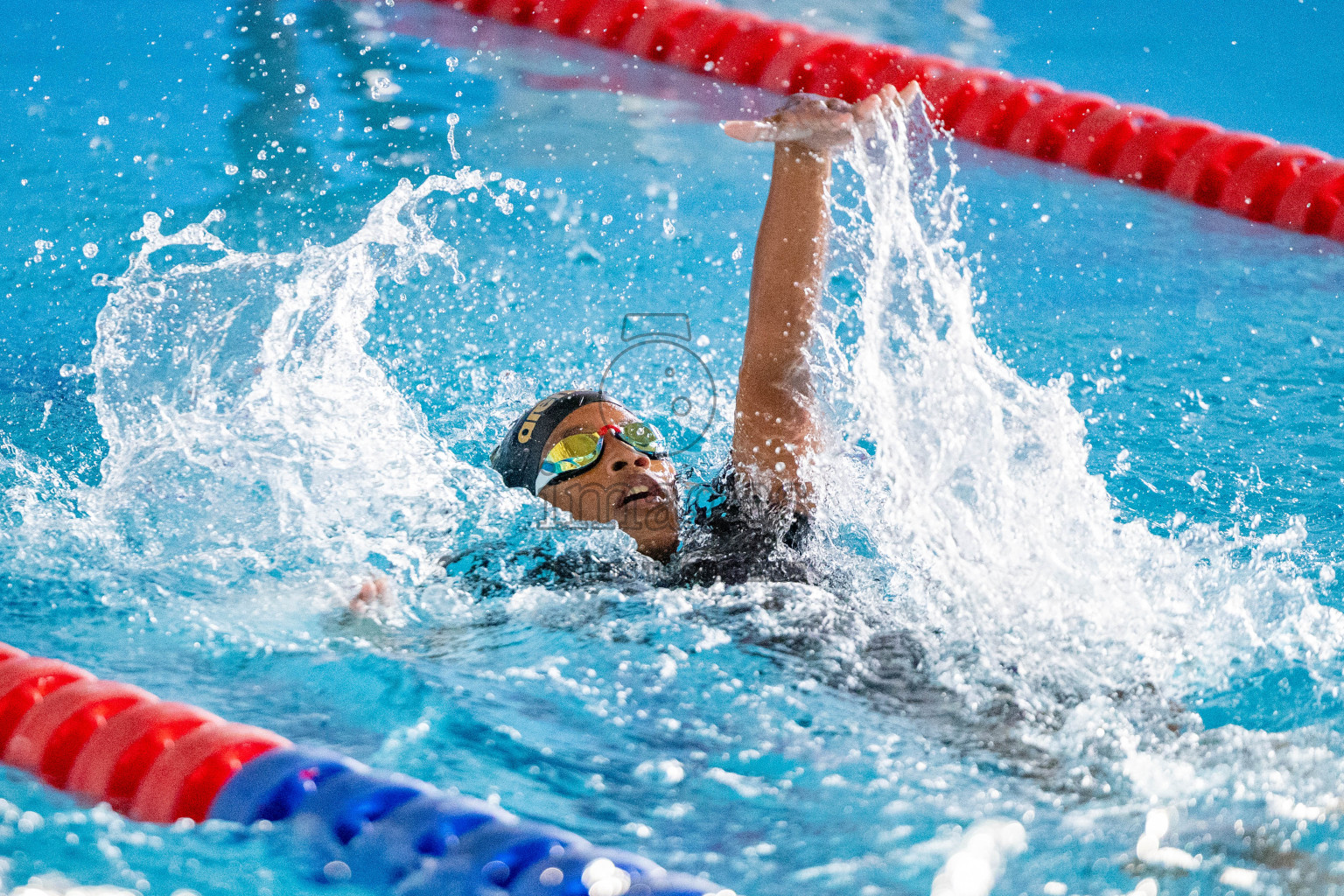 Day 4 of 20th Inter-school Swimming Competition 2024 held in Hulhumale', Maldives on Tuesday, 15th October 2024. Photos: Ismail Thoriq / images.mv