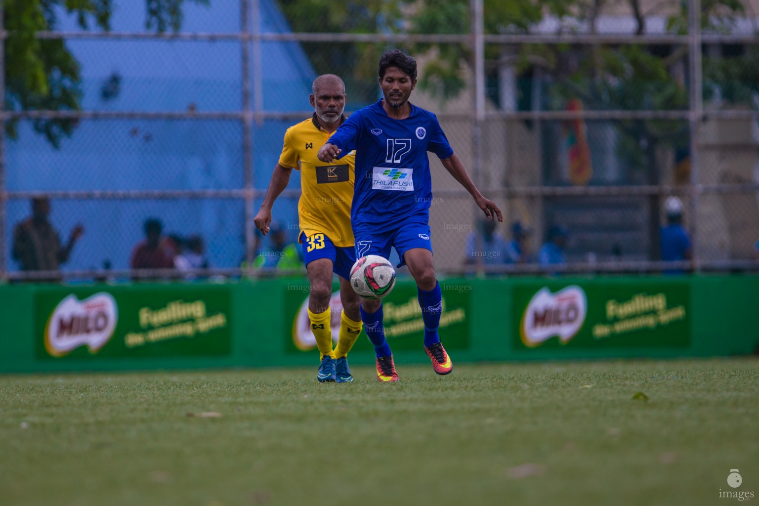 New Radiant Sports Club played against Club Valencia in Veterans Cup 2017 in Male', Male , Maldives. Wednesday 31 May 2017. (Images.mv Photo/ Abdulla Abeedh).