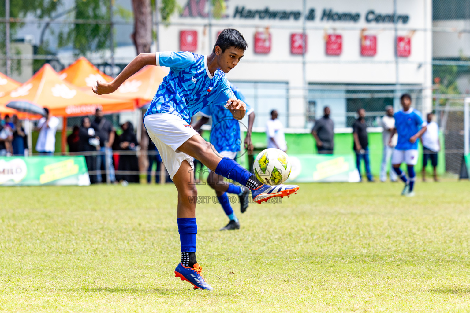 Day 3 of MILO Academy Championship 2024 (U-14) was held in Henveyru Stadium, Male', Maldives on Saturday, 2nd November 2024.
Photos: Hassan Simah / Images.mv