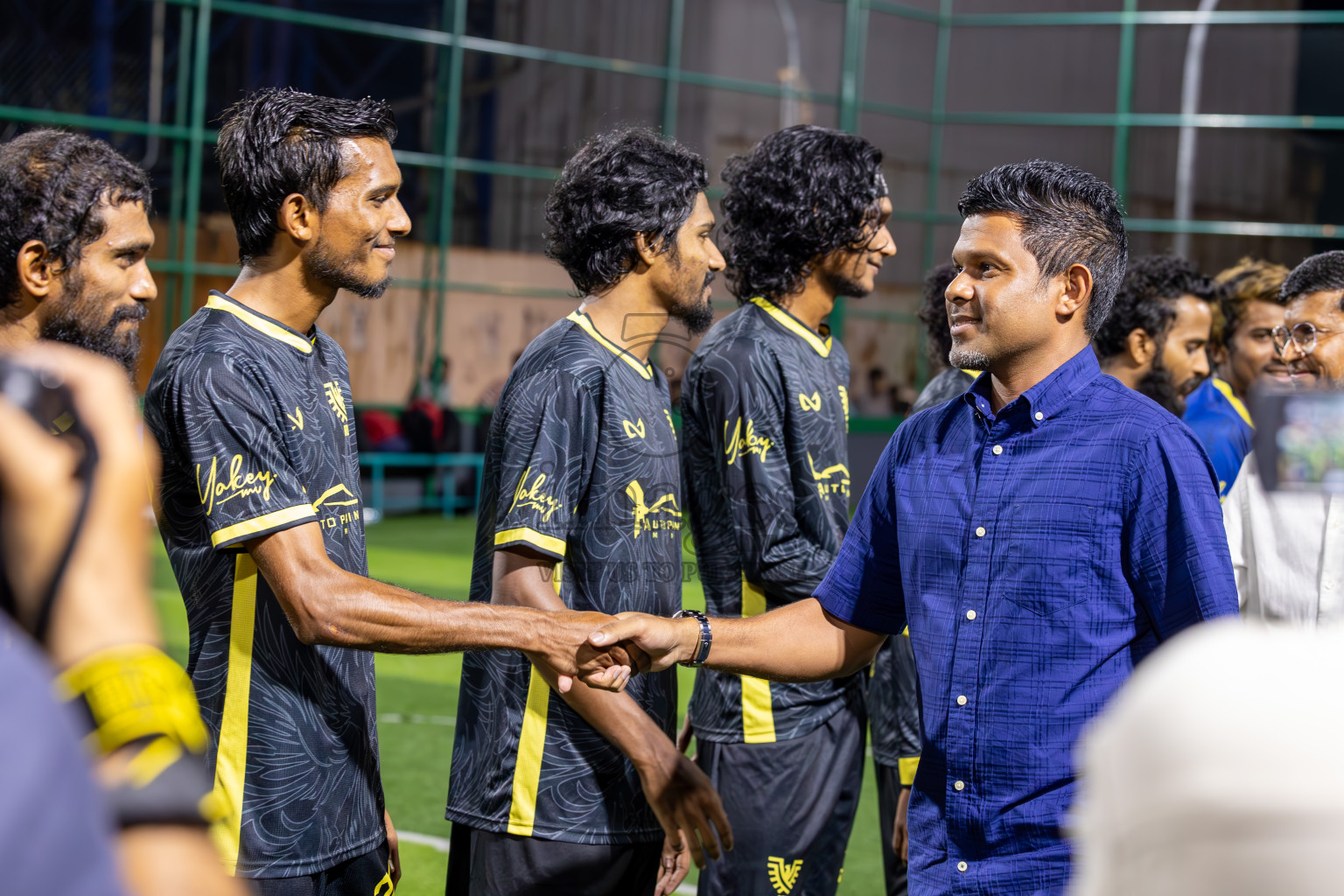 JJ Sports Club vs RDL in Finals of BG Futsal Challenge 2024 was held on Thursday , 4th April 2024, in Male', Maldives Photos: Ismail Thoriq / images.mv