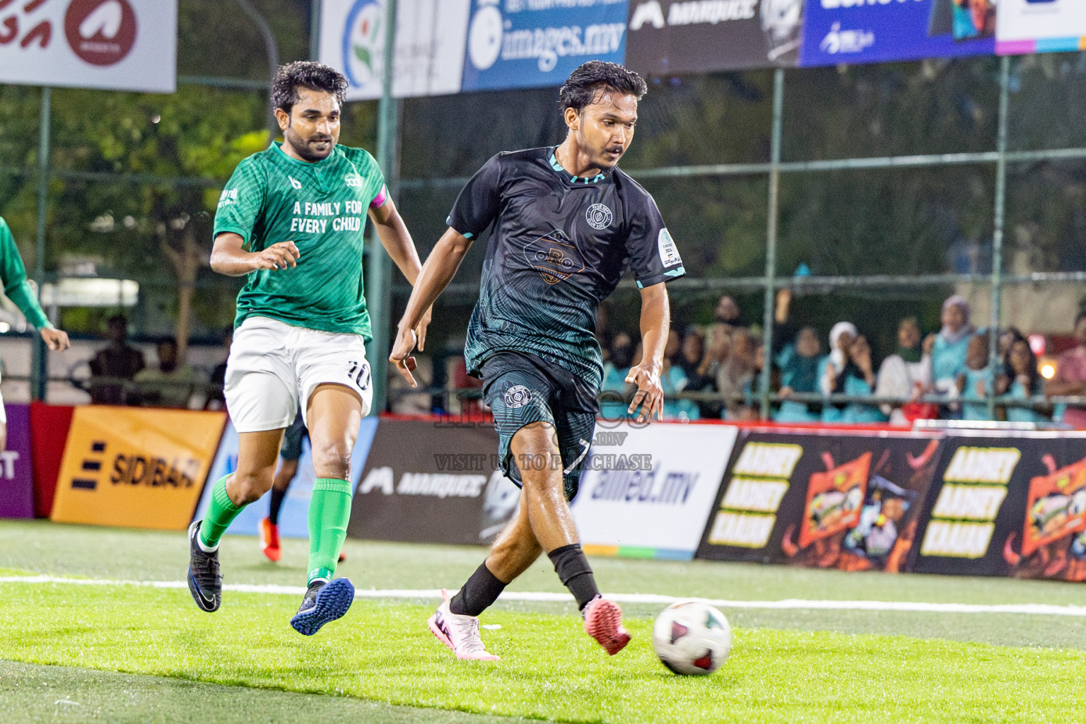 SDFC VS TEAM BADHAHI in Club Maldives Classic 2024 held in Rehendi Futsal Ground, Hulhumale', Maldives on Monday, 9th September 2024. Photos: Nausham Waheed / images.mv