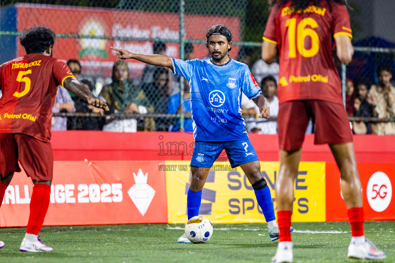 GA Gemanafushi VS GA Nilandhoo in Day 8 of Golden Futsal Challenge 2025 was held on Sunday, 12th January 2025, in Hulhumale', Maldives Photos: Nausham Waheed , Ismail Thoriq / images.mv