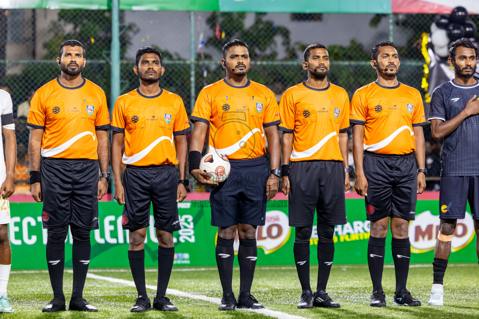 Arena vs Hawks in the Final of Milo Sector League 2025 was held in Rehendhi Futsal Ground, Hulhumale', Maldives on Tuesday, 18th November 2025. Photos: Nausham Waheed  / images.mv