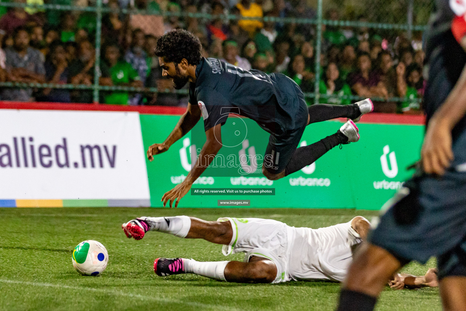 Club Urbanco vs Club Immigration in Club Maldives Cup 2023 held in Hulhumale, Maldives, on Friday, 21st July 2023 Photos: Hassan Simah / images.mv