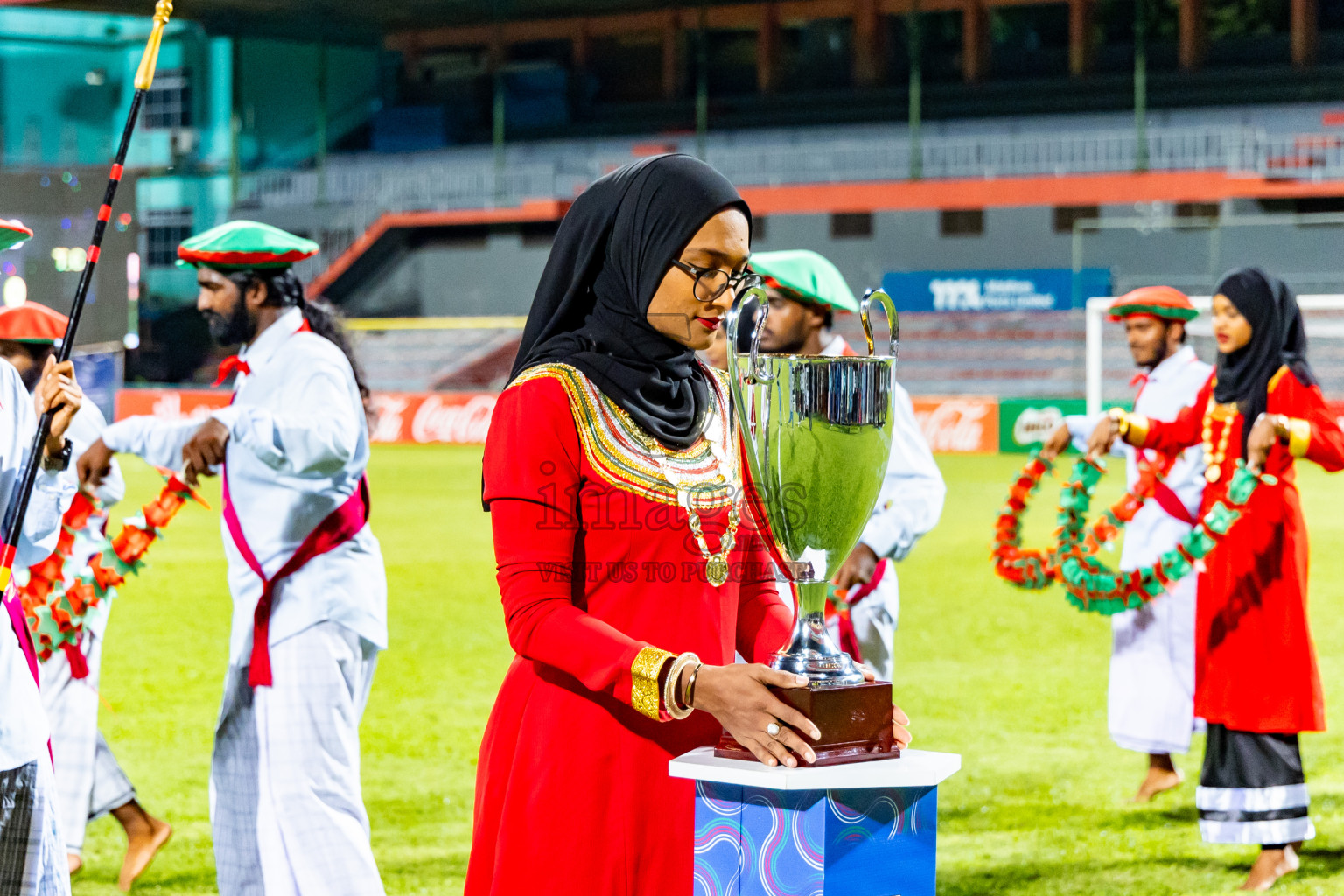 Super United Sports vs TC Sports Club in the Final of Under 19 Youth Championship 2024 was held at National Stadium in Male', Maldives on Monday, 1st July 2024. Photos: Nausham Waheed / images.mv