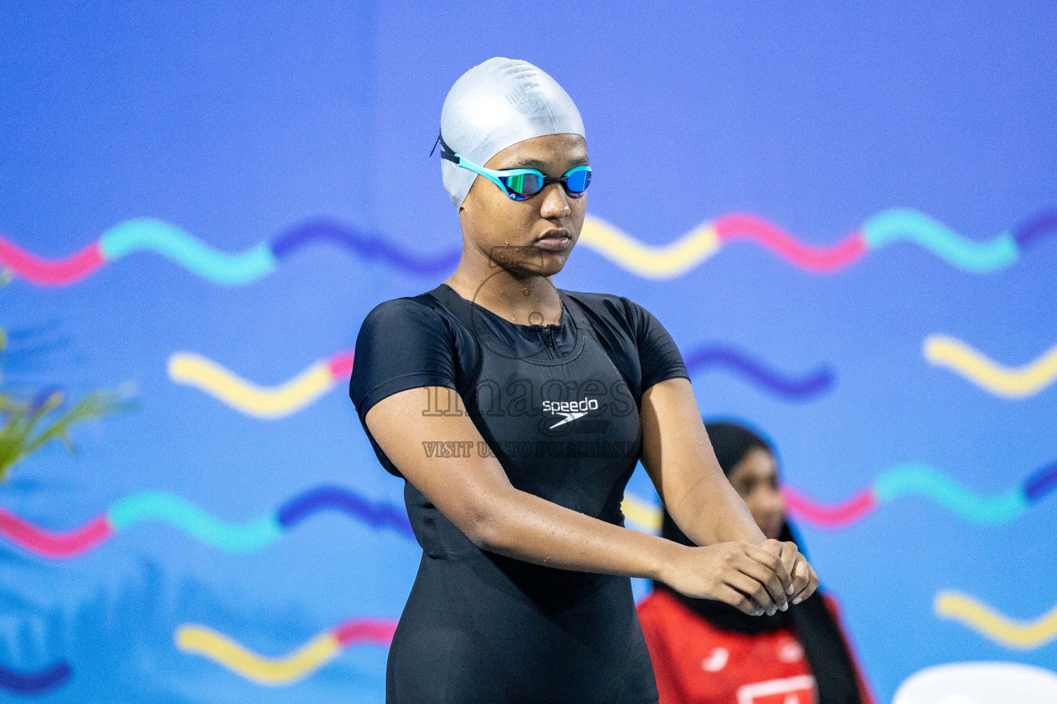 Day 7 of National Swimming Competition 2024 held in Hulhumale', Maldives on Thursday, 19th December 2024.
Photos: Ismail Thoriq / images.mv