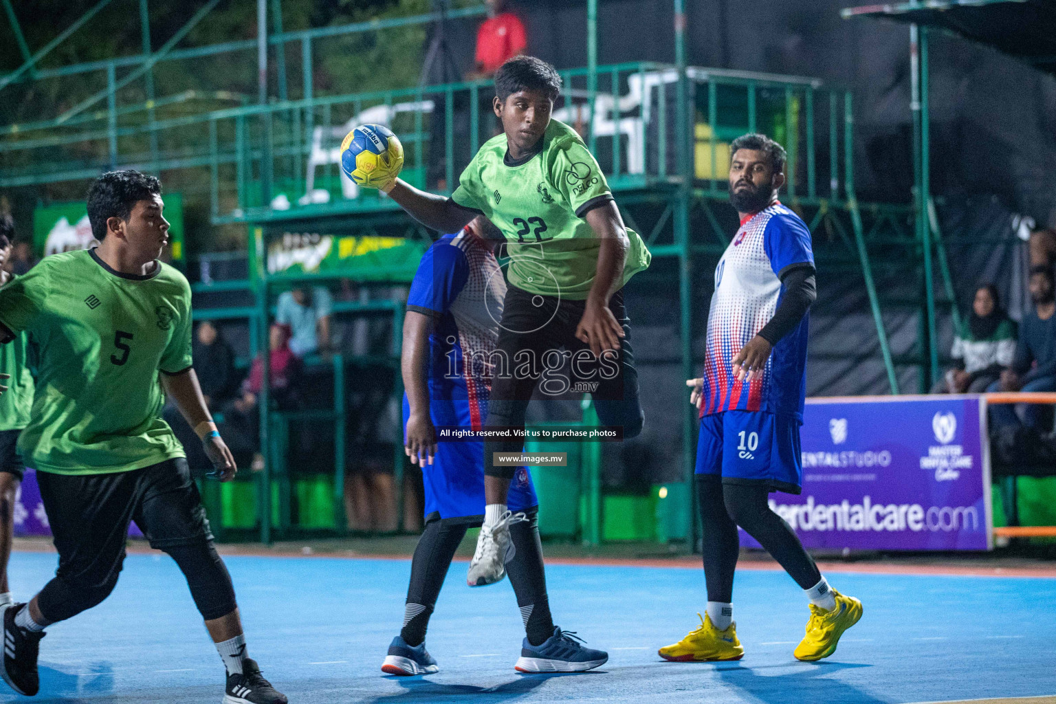 Day 7 of 6th MILO Handball Maldives Championship 2023, held in Handball ground, Male', Maldives on Friday, 26th May 2023 Photos: Nausham Waheed/ Images.mv