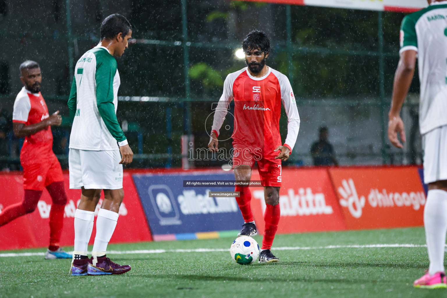 Maldivian vs Baros Maldives in Club Maldives Cup 2023 held in Hulhumale, Maldives, on Thursday, 20th July 2023 Photos: Nausham waheed / images.mv