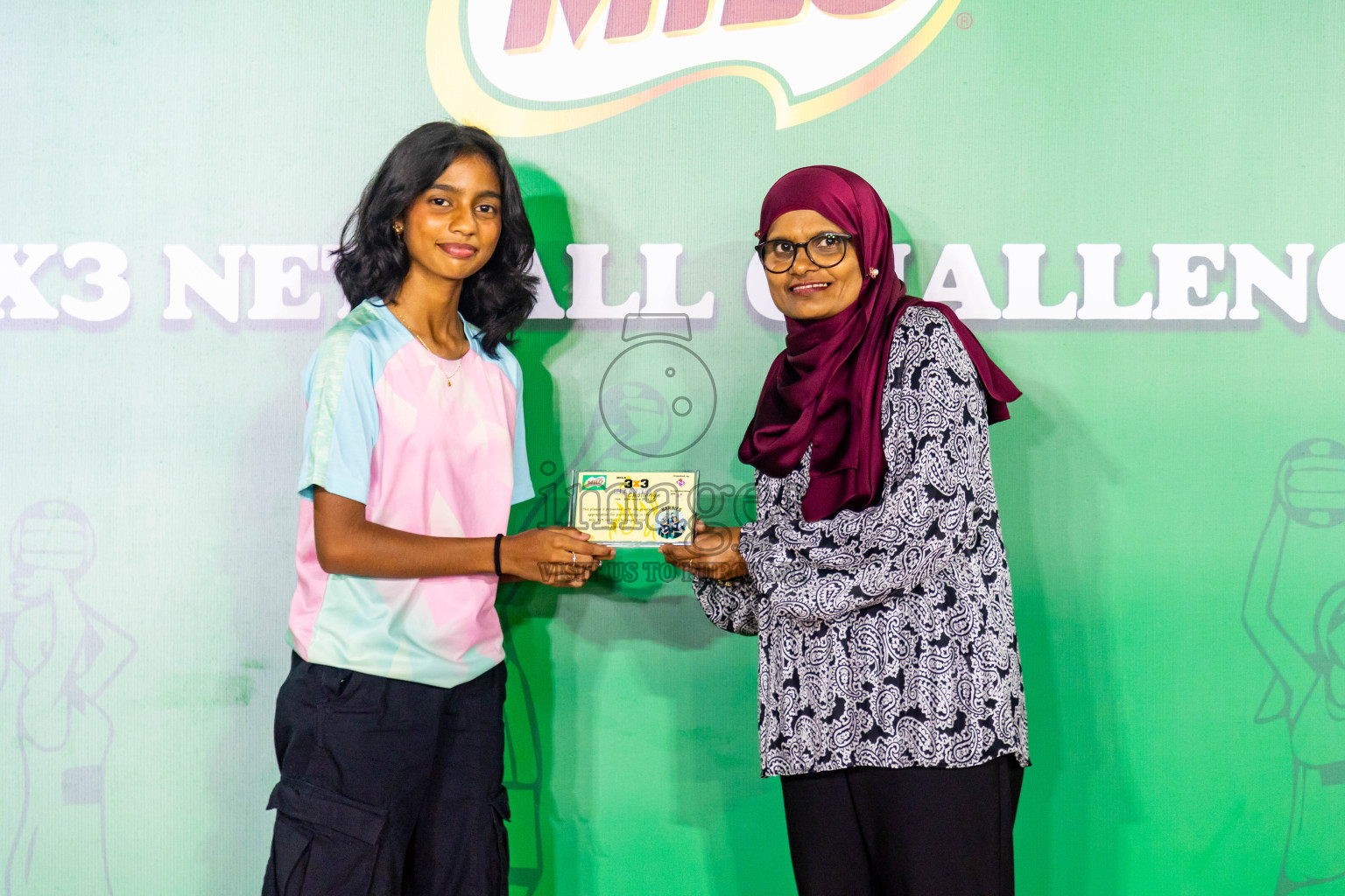 Final of MILO 3x3 Netball Challenge 2024 was held in Ekuveni Netball Court at Male', Maldives on Thursday, 20th March 2024. Photos: Nausham Waheed / images.mv