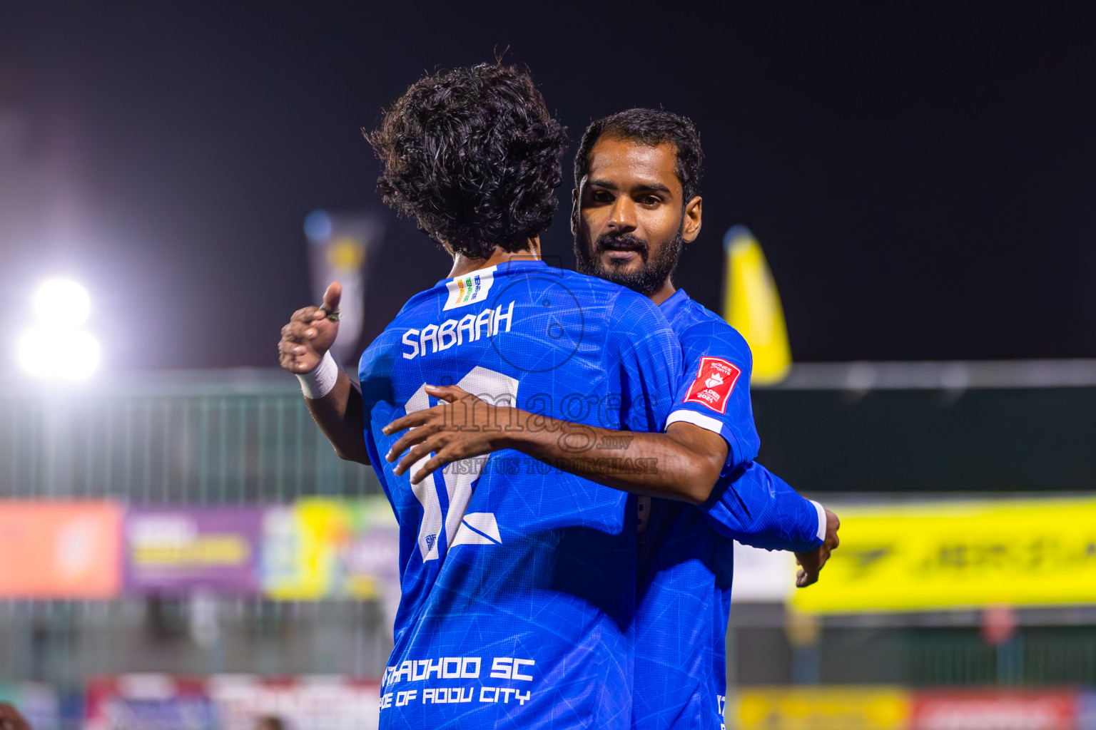 S Hithadhoo vs S Maradhoofeydhoo in Day 21 of Golden Futsal Challenge 2024 was held on Sunday , 4th February 2024 in Hulhumale', Maldives
Photos: Ismail Thoriq / images.mv