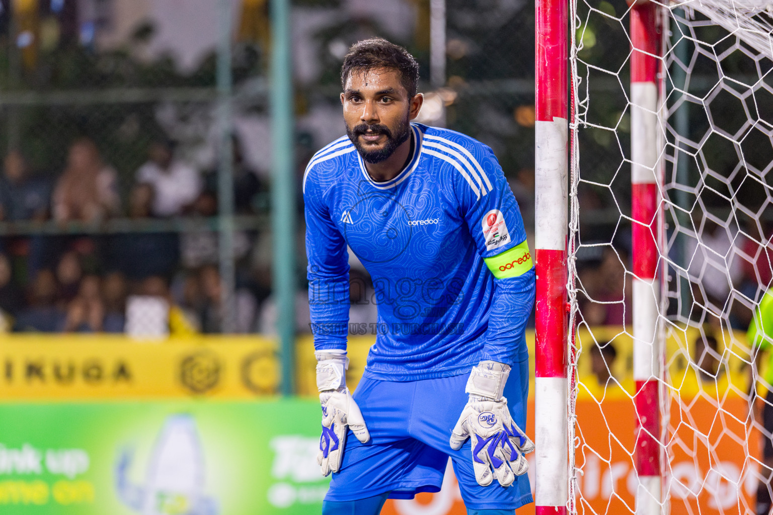 RRC vs Ooredoo in Club Maldives Cup 2024 held in Rehendi Futsal Ground, Hulhumale', Maldives on Saturday, 28th September 2024. Photos: Hassan Simah / images.mv