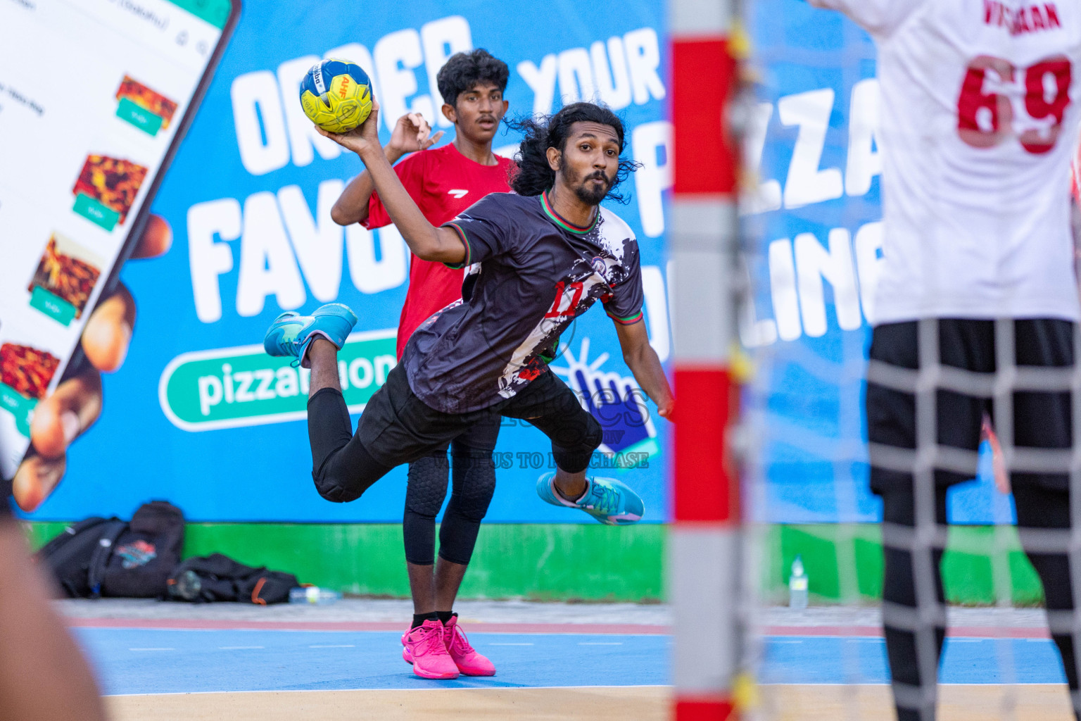 Day 8 of 10th National Handball Tournament 2023, held in Handball ground, Male', Maldives on Tuesday, 5th December 2023 Photos: Nausham Waheed/ Images.mv