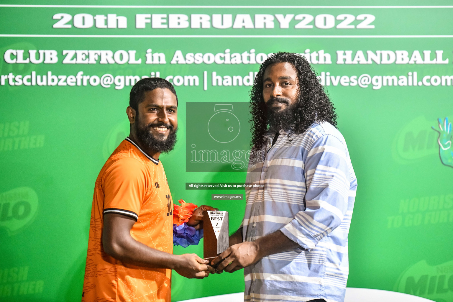 Final of Milo 6th Inter Office Handball Tournament 2022 - Photos by Nausham Waheed