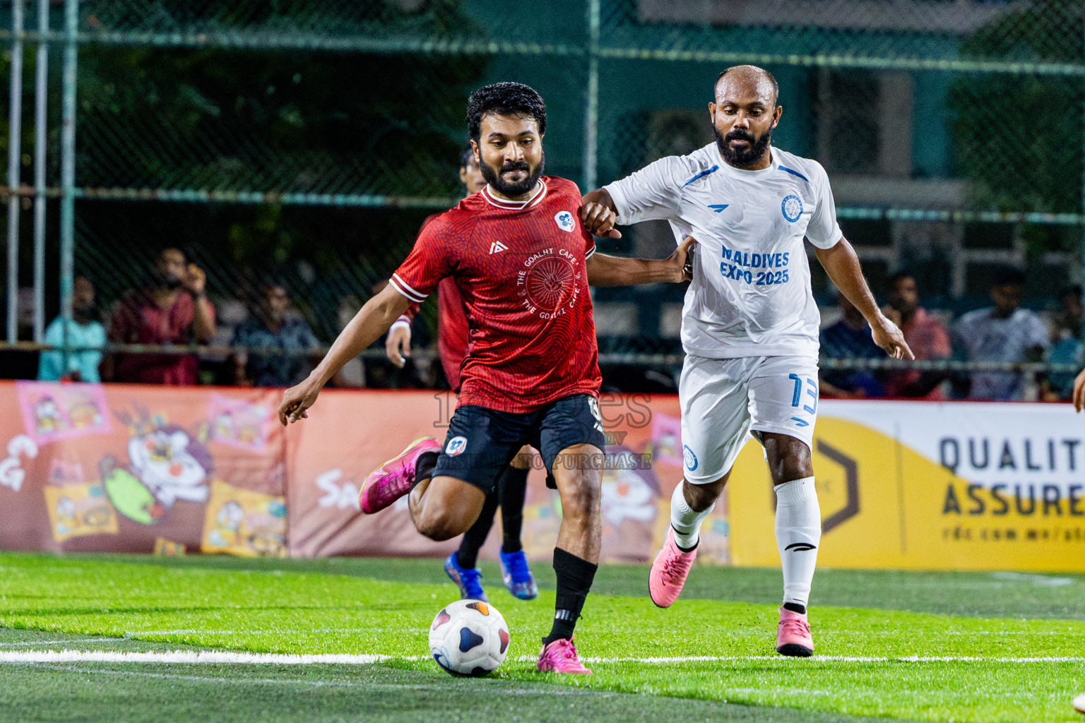 CLUB 220 vs TRADE CLUB in Club Maldives Classic 2024 held in Rehendi Futsal Ground, Hulhumale', Maldives on Thursday, 5th September 2024. Photos: Nausham Waheed / images.mv