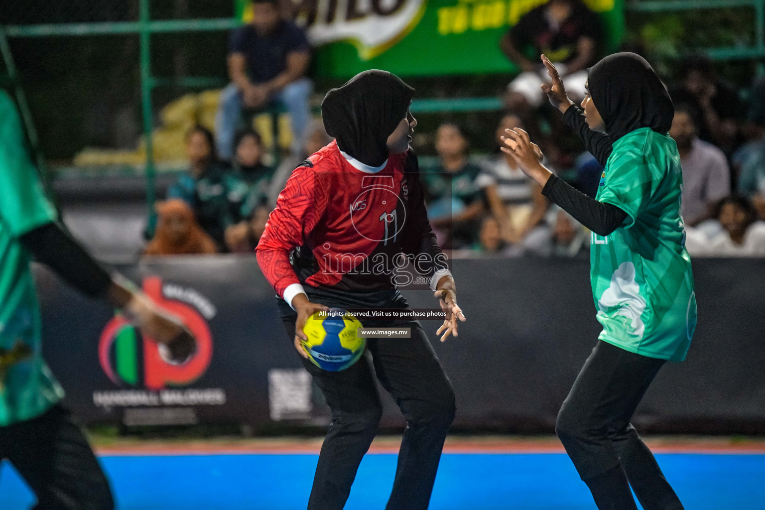 Milo 9th Handball Maldives Championship 2022 Day 1 held in Male', Maldives on 17th October 2022 Photos By: Nausham Waheed /images.mv