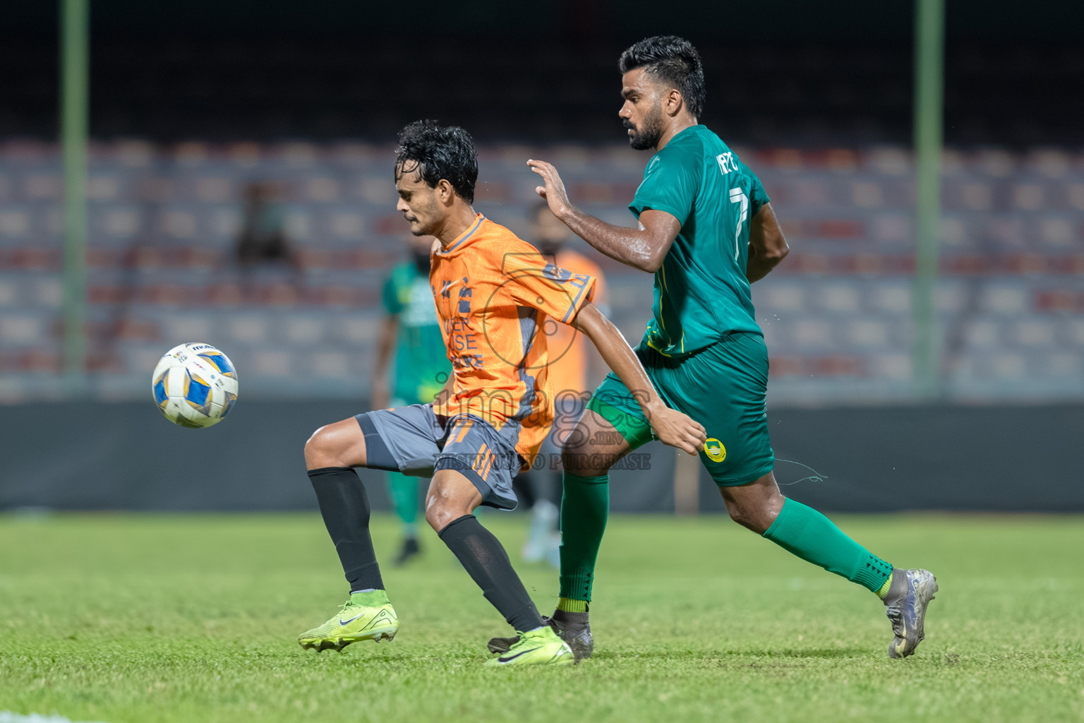 Charity Shield Match between Maziya Sports and Recreation Club and Club Eagles held in National Football Stadium, Male', Maldives Photos: Abdulla Abeedh / Images.mv