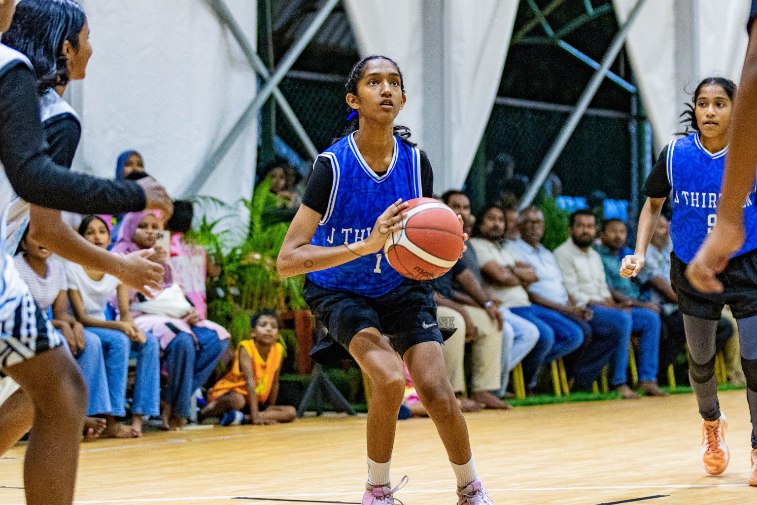 Day 3 of Milo 5 x 5 Junior Challenge 2025 - Basketball tournament held in Basketball Training Center, Male', Maldives on Saturday, 11th October 2025. Photos by: Nausham Waheed, Areef Adam / Images.mv