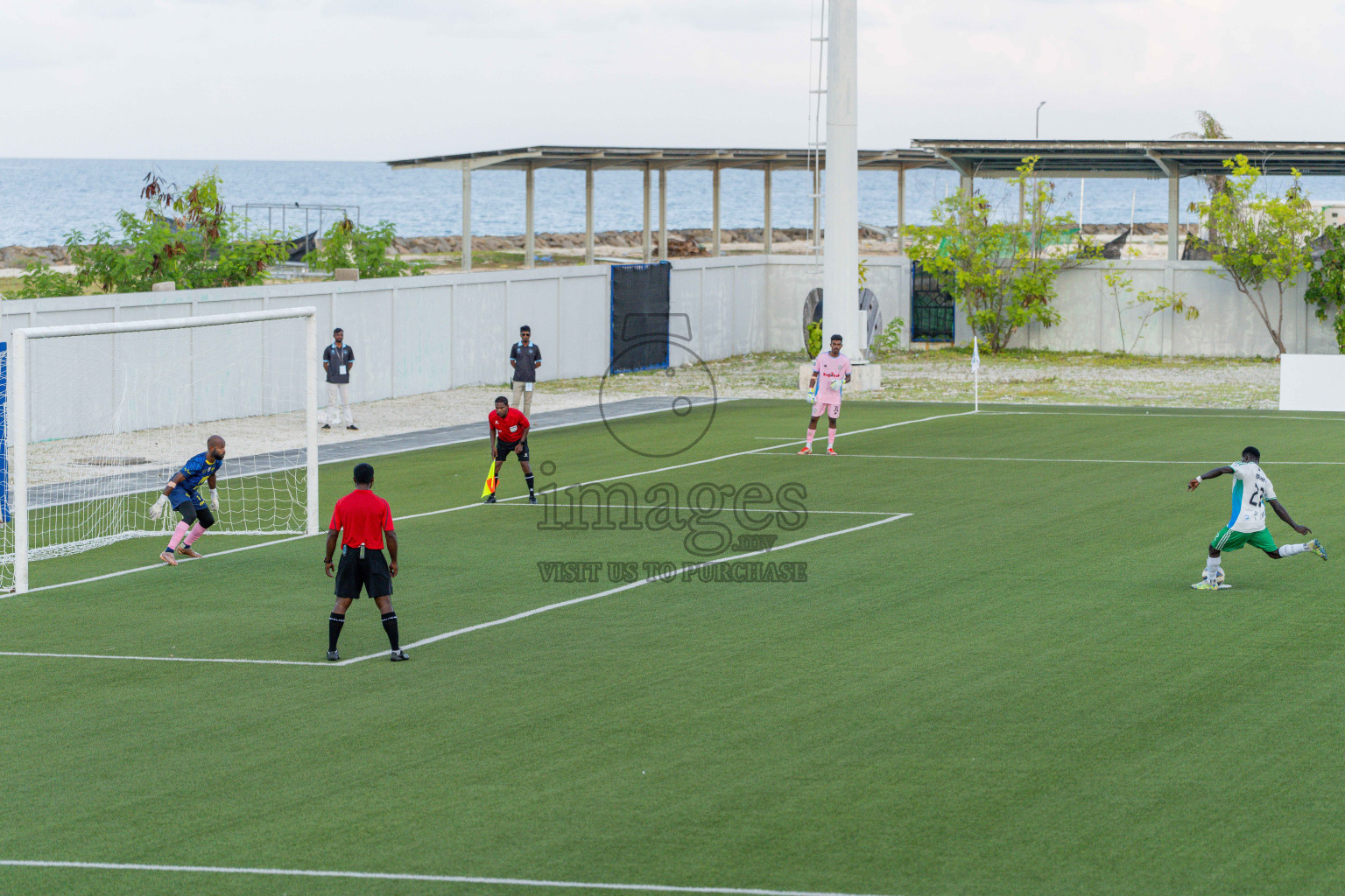 Semi Finals Match 02 Huss Songun FT VS Velaa Sports Club in Day 8 of Eydhafushi Cup 2025 held in Eydhafushi Football Stadium at B. Eydhafushi, Maldives on Saturday, 13th September 2025. Photos: Arif Rasheed / images.mv