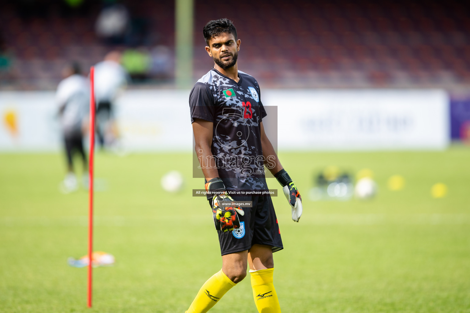 Bangladesh vs Sri Lanka in SAFF Championship 2021 held on 1st October 2021 in Galolhu National Stadium, Male', Maldives