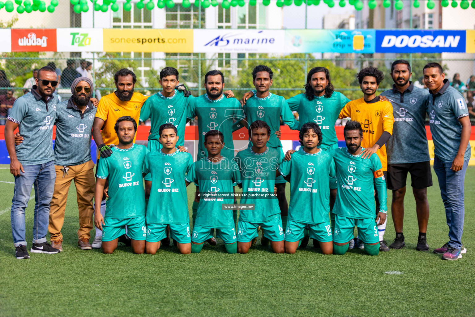 Matchday 21 of Golden Futsal Challenge 2023 on 25 February 2023 in Hulhumale, Male, Maldives