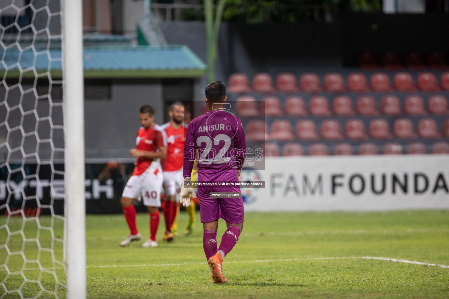 AFC Cup 2021 - Bashundhara Kings vs Maziya SRC in Male', Maldives on 18 August 2021.