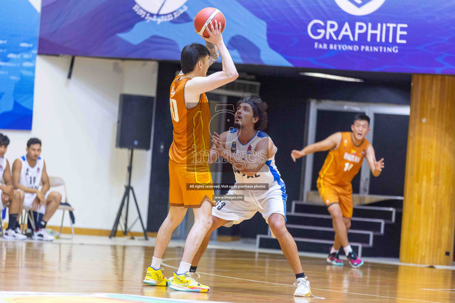 Bhutan vs Nepal in the semi final of Five Nation Championship 2023 was held in Social Center, Male', Maldives on Tuesday, 20th June 2023. Photos: Ismail Thoriq / images.mv