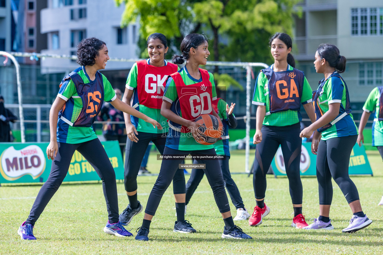 Day1 of Milo Fiontti Festival Netball 2023 was held in Male', Maldives on 12th May 2023. Photos: Nausham Waheed / images.mv