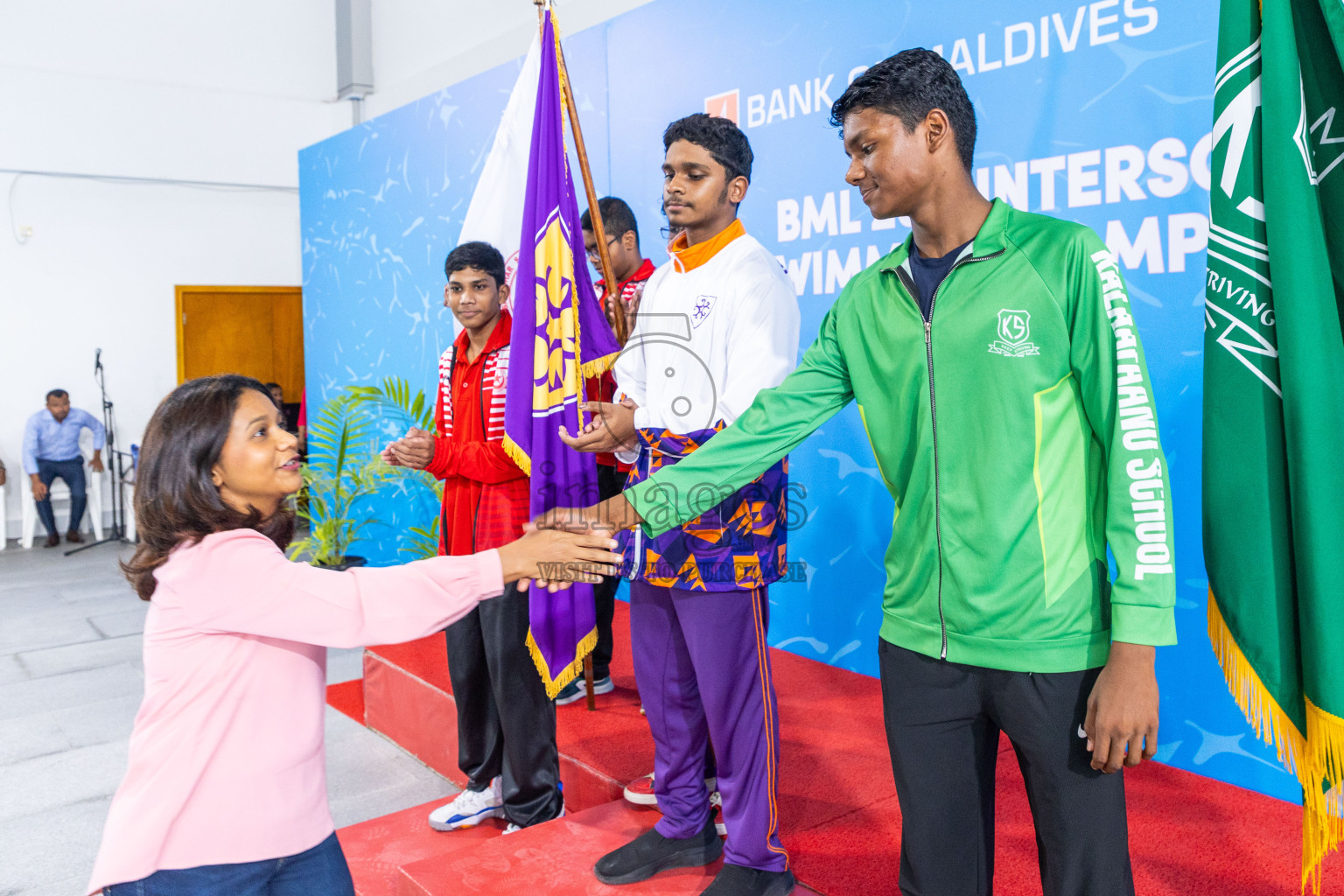 Closing ceremony of BML 20th Inter-School Swimming Competition was held in Hulhumale' Swimming Complex on Saturday, 19th October 2024. 
Photos: Ismail Thoriq