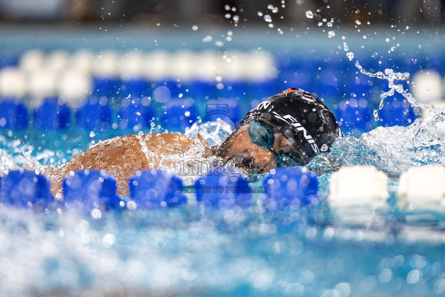 Day 5 of National Swimming Competition 2024 held in Hulhumale', Maldives on Tuesday, 17th December 2024. Photos: Hassan Simah / images.mv