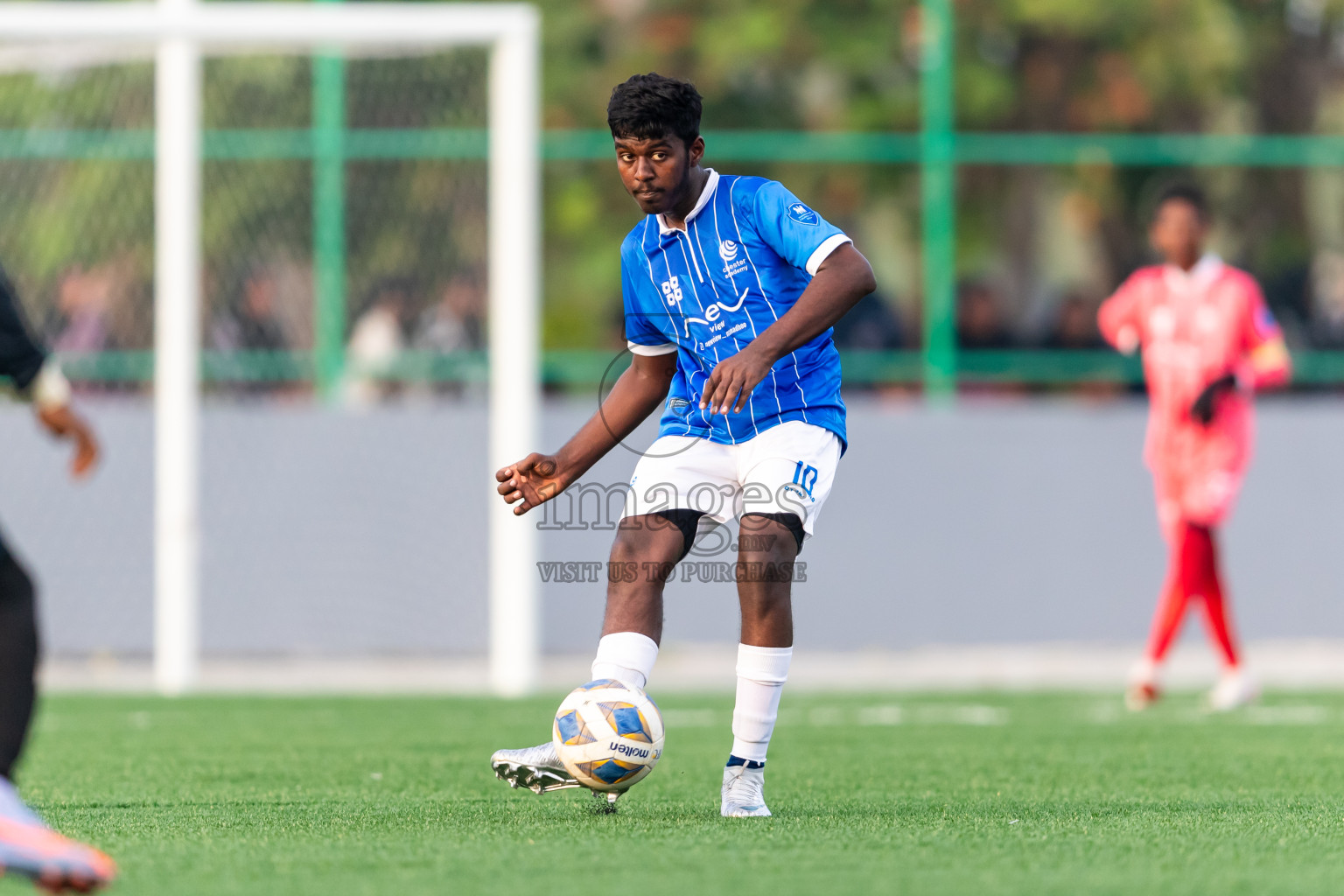 JT Sports vs Chester Academy from Manadhoo Council Cup 2024 in N Manadhoo Maldives on Sunday, 18th February 2023. Photos: Nausham Waheed / images.mv