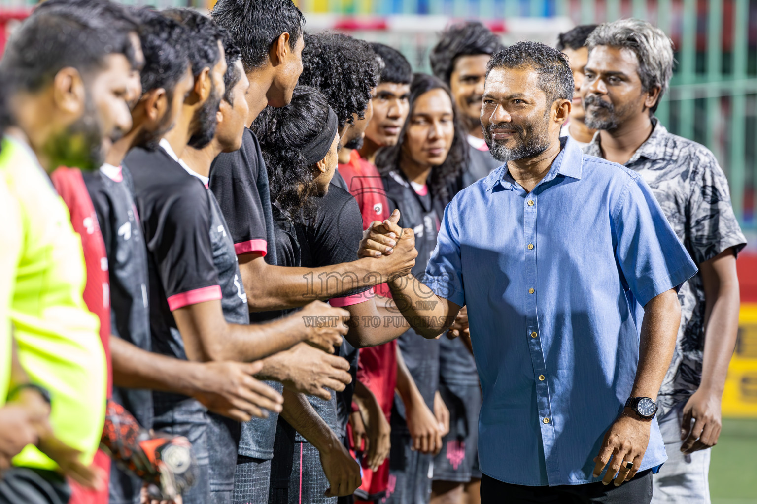 Lh Kurendhoo vs Lh Olhuvelifushi in Day 15 of Golden Futsal Challenge 2025 was held on Sunday, 19th January 2025, in Hulhumale', Maldives. Photos: Ismail Thoriq / images.mv