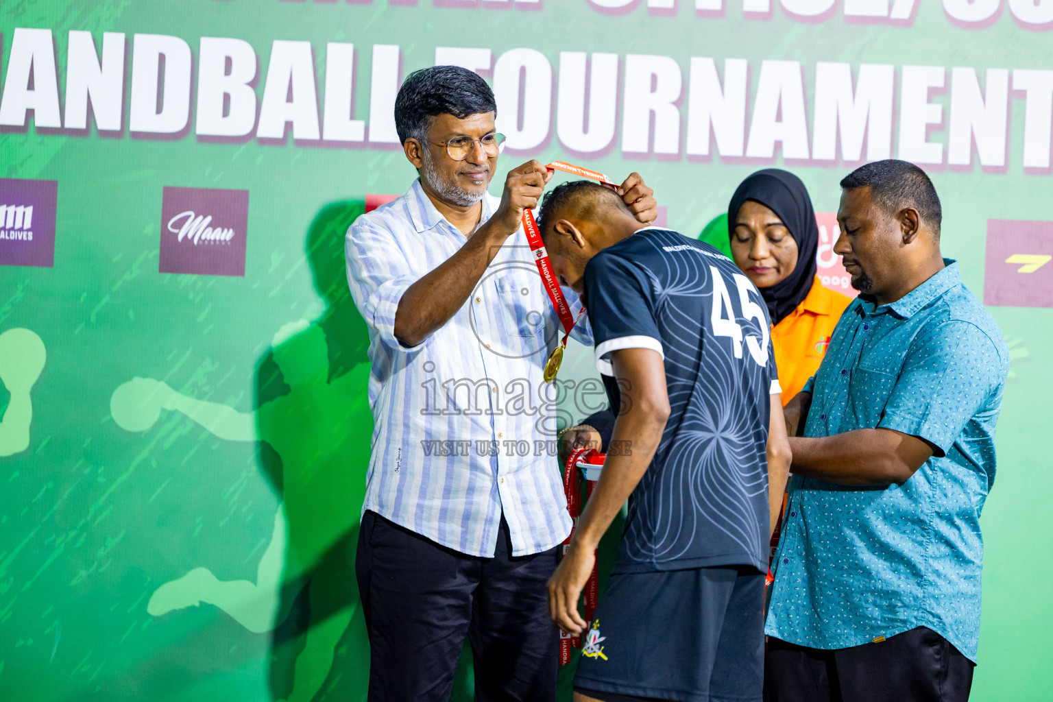 2nd Division Final of 8th Inter-Office/Company Handball Tournament 2024, held in Handball ground, Male', Maldives on Tuesday, 17th September 2024 Photos: Nausham Waheed/ Images.mv