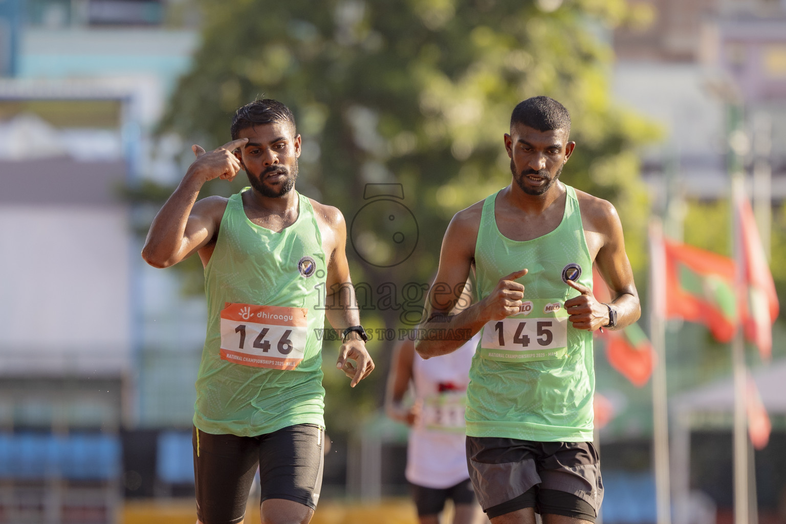 Day 2 of National Athletics Championship 2025 was held at Ekuveni Running Ground in Male', Maldives on Friday, 15th August 2025. Photos: Hasni / images.mv