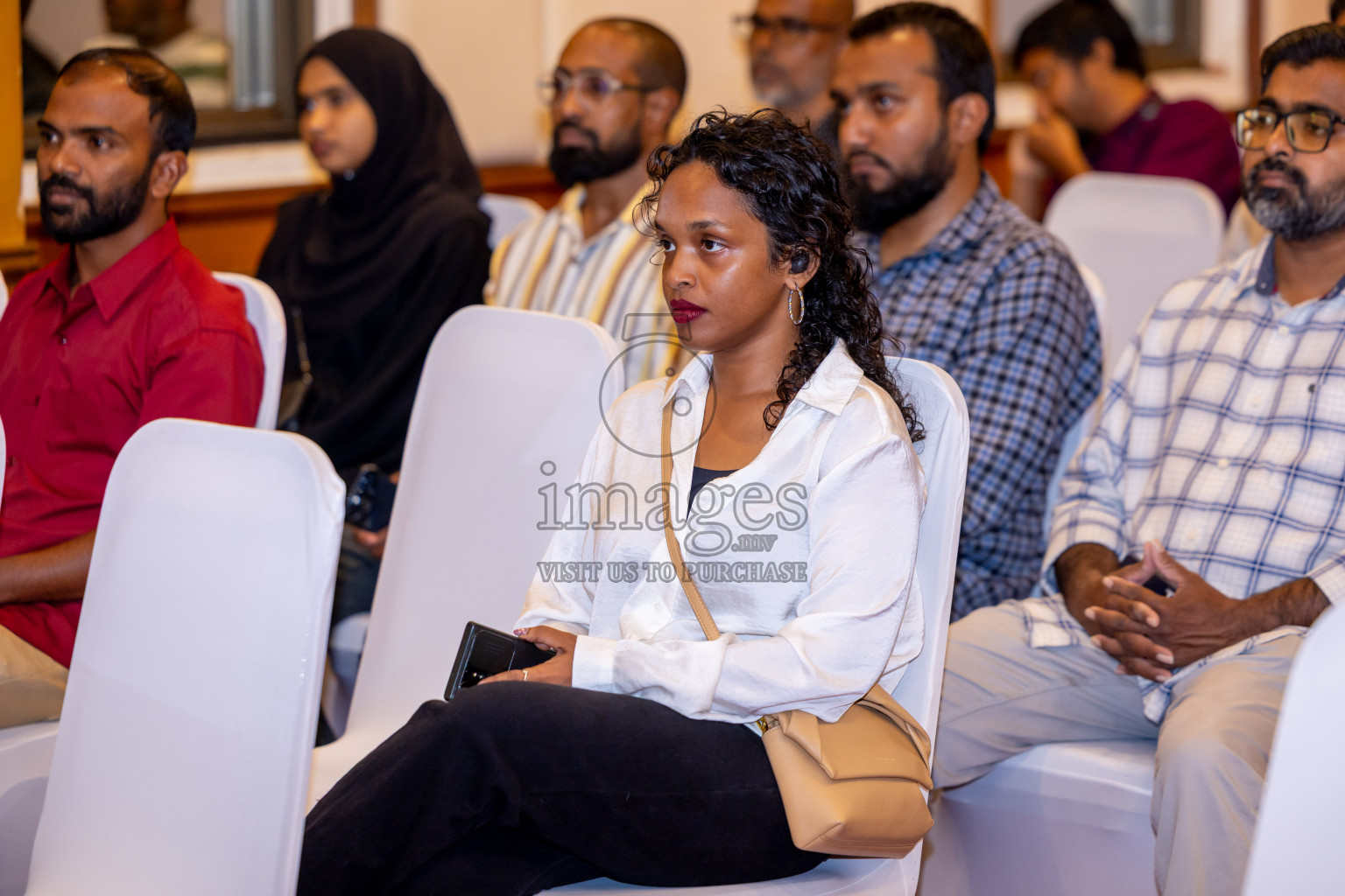 Draw Ceremony of Office League 2025 held in Male', Maldives on Saturday, 12th April 2025. Photos: Nausham Waheed / images.mv