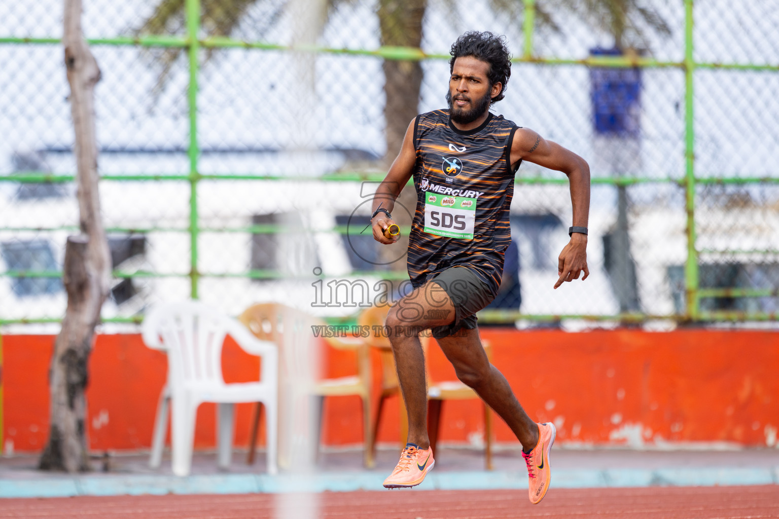 Day 3 of 12th Milo Association Championships was held in Ekuveni Track at Male', Maldives on Saturday, 26th April 2025. Photos: Ismail Thoriq / images.mv