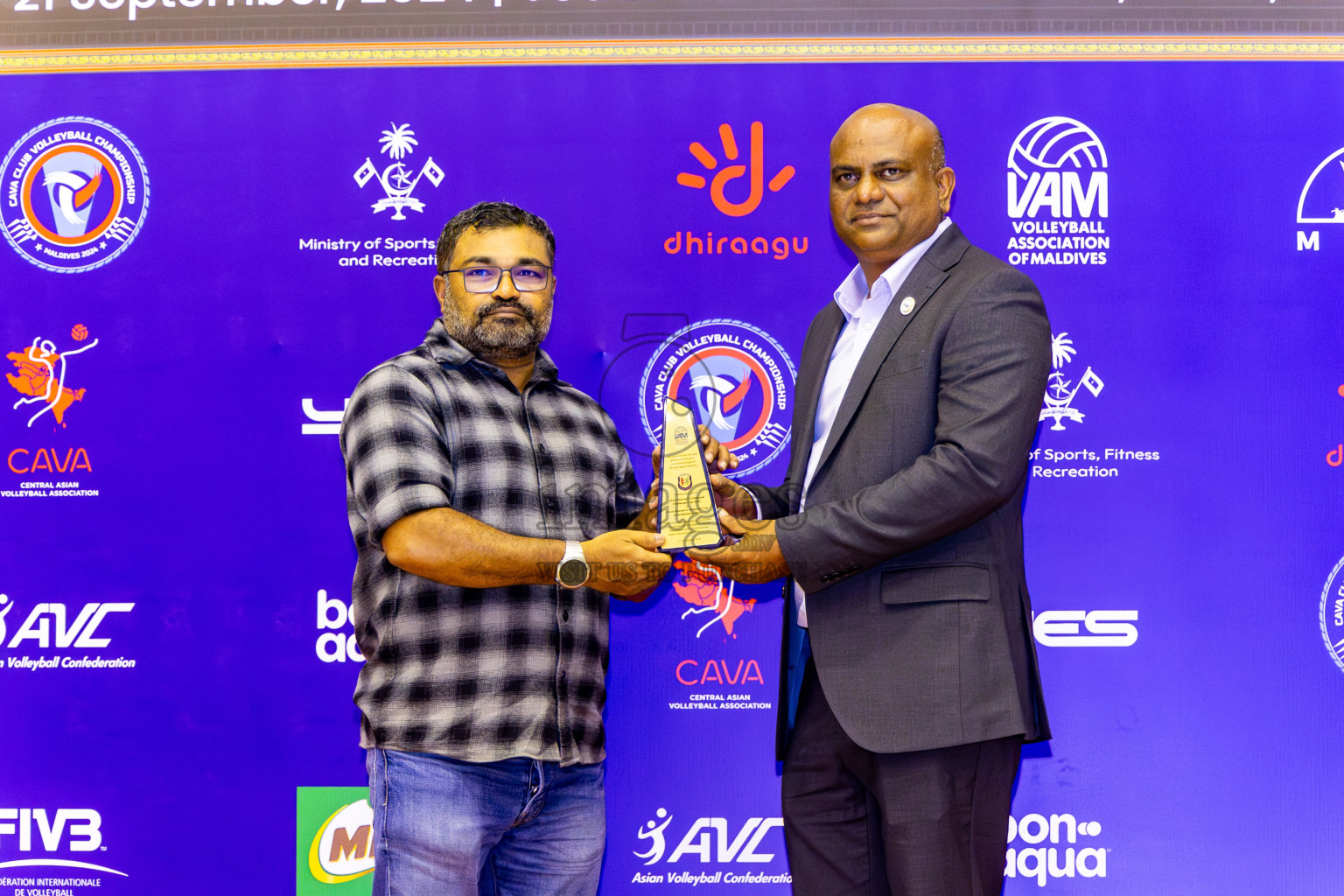 Nepal Police Club vs Humo VC in the Final of CAVA Woman's Volleyball Club Championship 2024 was held in Social Center, Male', Maldives on Saturday, 21st September 2024. Photos: Nausham Waheed / images.mv