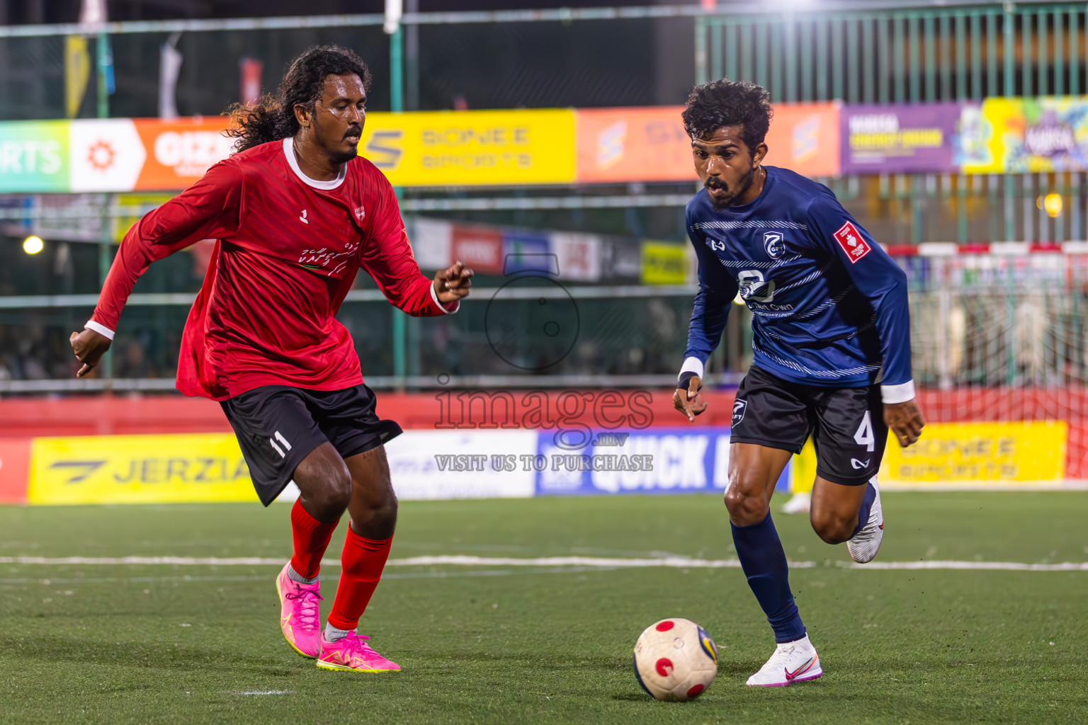 K Gaafaru vs K Himmafushi in Day 22 of Golden Futsal Challenge 2024 was held on Monday , 5th February 2024 in Hulhumale', Maldives
Photos: Ismail Thoriq / images.mv