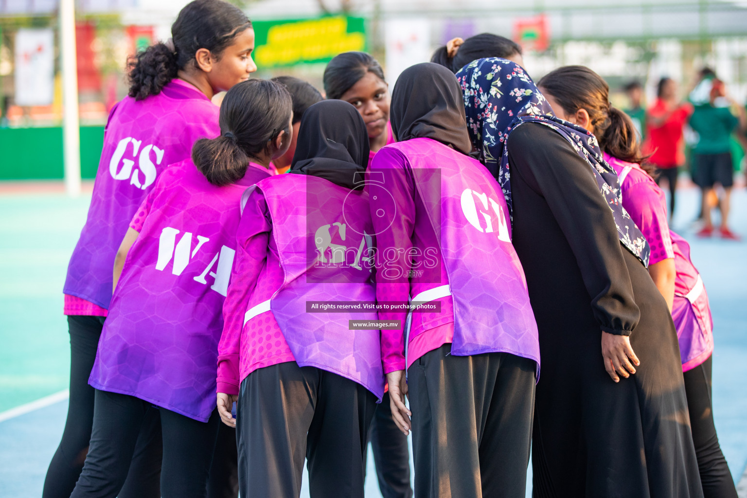 Day 8 of Junior Netball Championship 2022 on 11th March 2022 held in Male', Maldives. Photos by Nausham Waheed & Hassan Simah