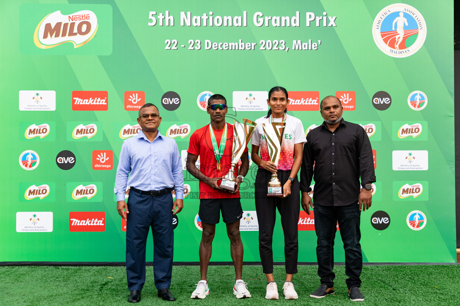 Day 1 of National Grand Prix 2023 held in Male', Maldives on 22nd December 2023.