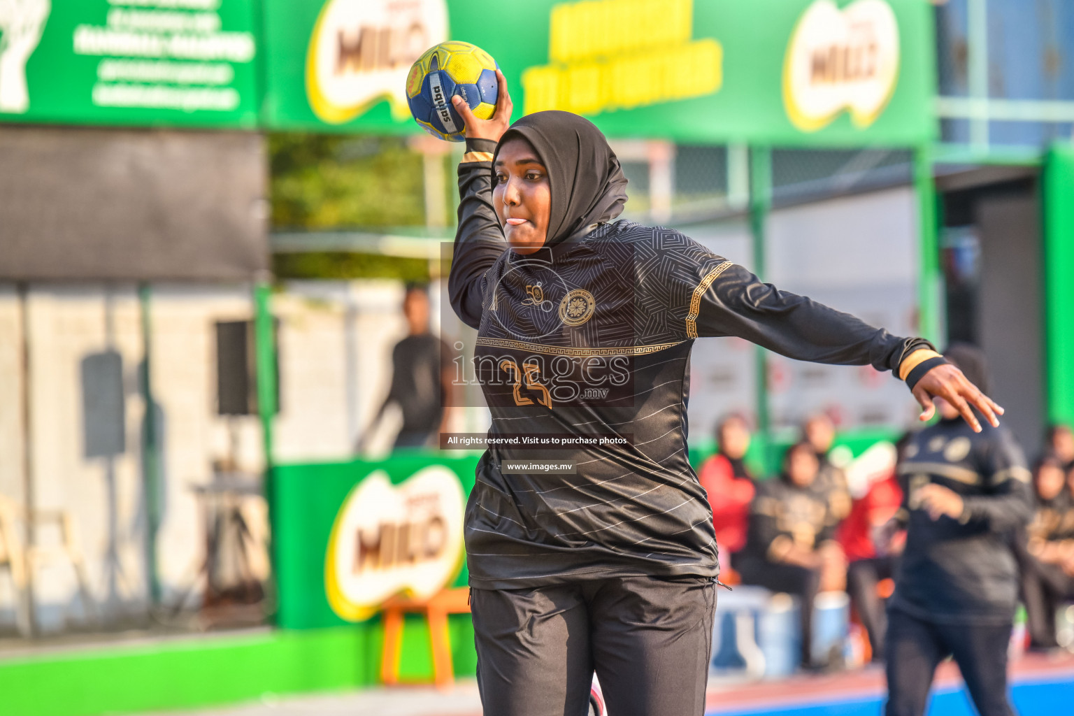 Day 9 of Milo 6th Inter Office Handball Tournament 2022 - Photos by Nausham Waheed