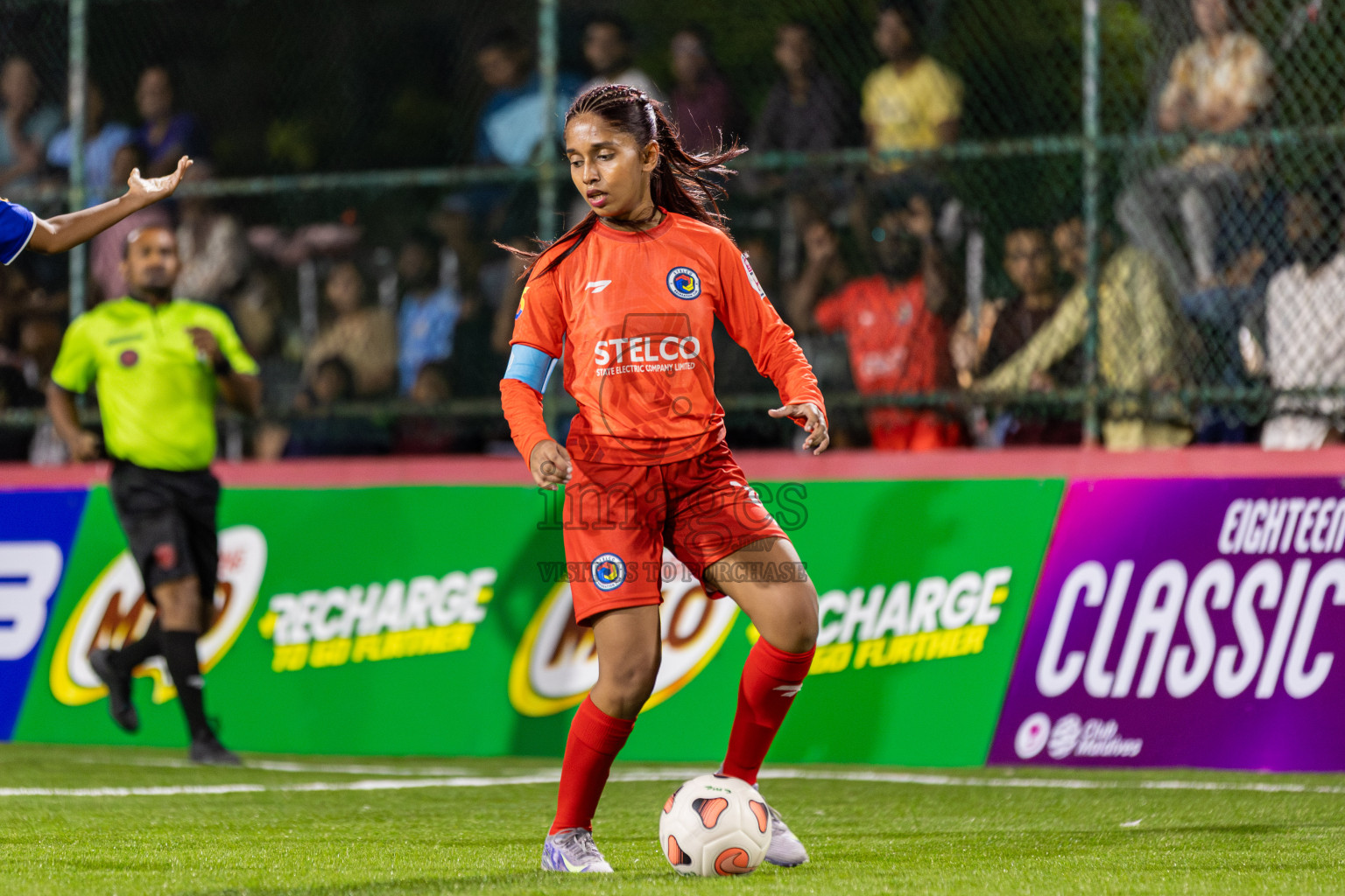 CRC vs Stelco Recreation Club  in Day 2 of Kings Cup of Club Maldives Cup 2025 held in Rehendi Futsal Ground, Hulhumale', Maldives on Sanday, 31th August 2025. Photos: Areef / images.mv