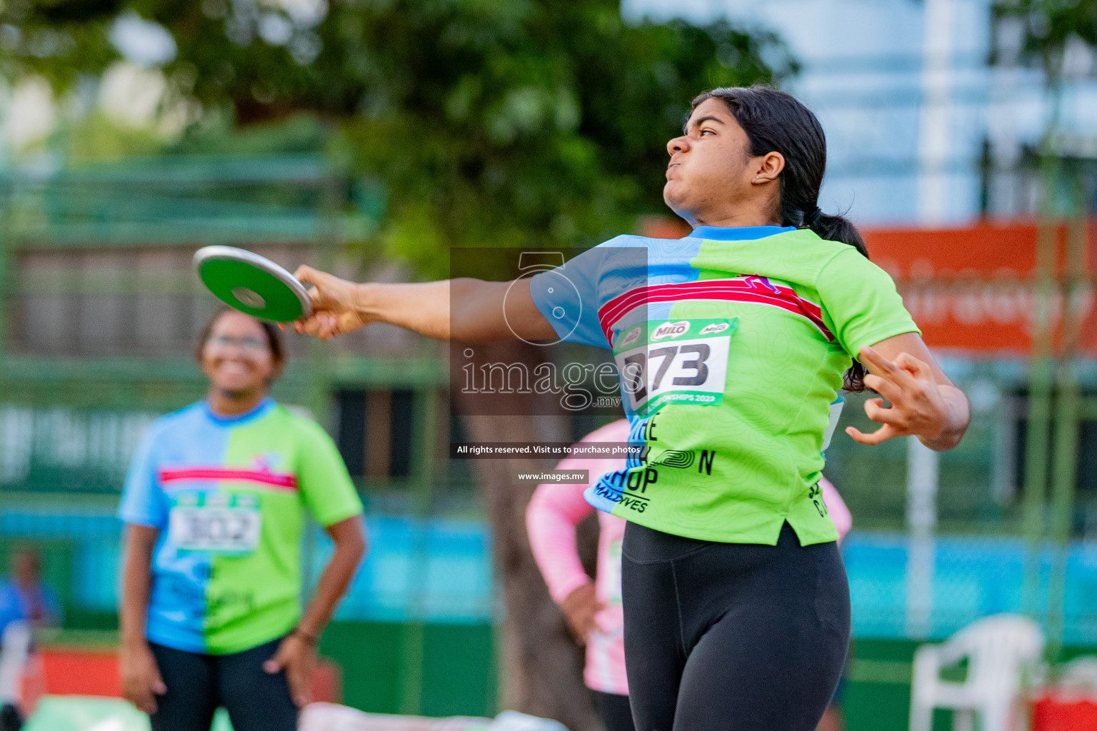 Day 2 of National Athletics Championship 2023 was held in Ekuveni Track at Male', Maldives on Friday, 24th November 2023. Photos: Hassan Simah / images.mv