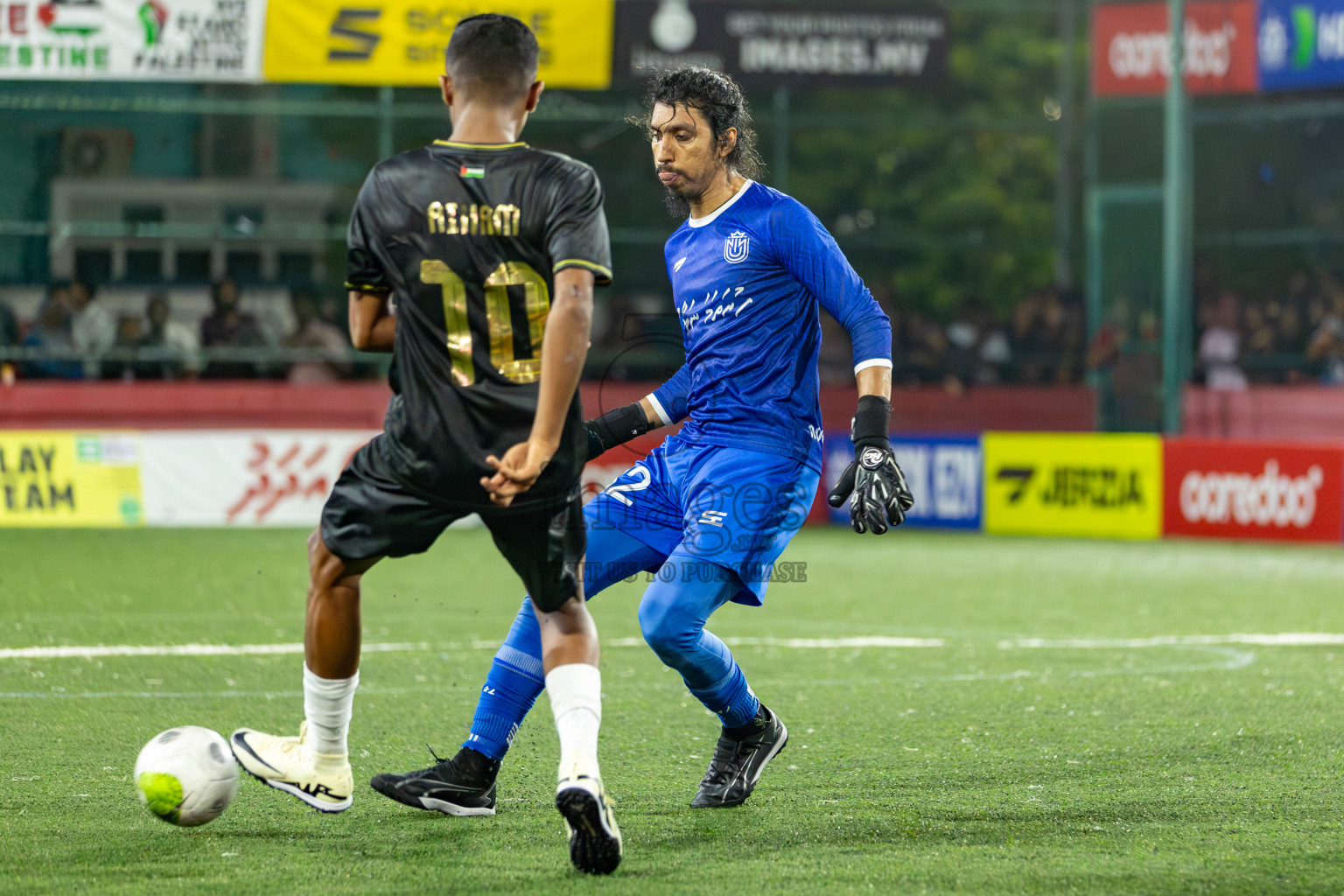 HDh. Nolhivaran VS HA. Utheemu on Day 35 of Golden Futsal Challenge 2024 was held on Tuesday, 20th February 2024, in Hulhumale', Maldives 
Photos: Hassan Simah, / images.mv