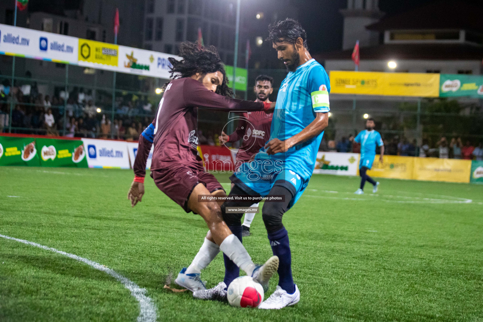 MACL vs Trade Club in Club Maldives Cup 2022 was held in Hulhumale', Maldives on Sunday, 9th October 2022. Photos: Hassan Simah / images.mv