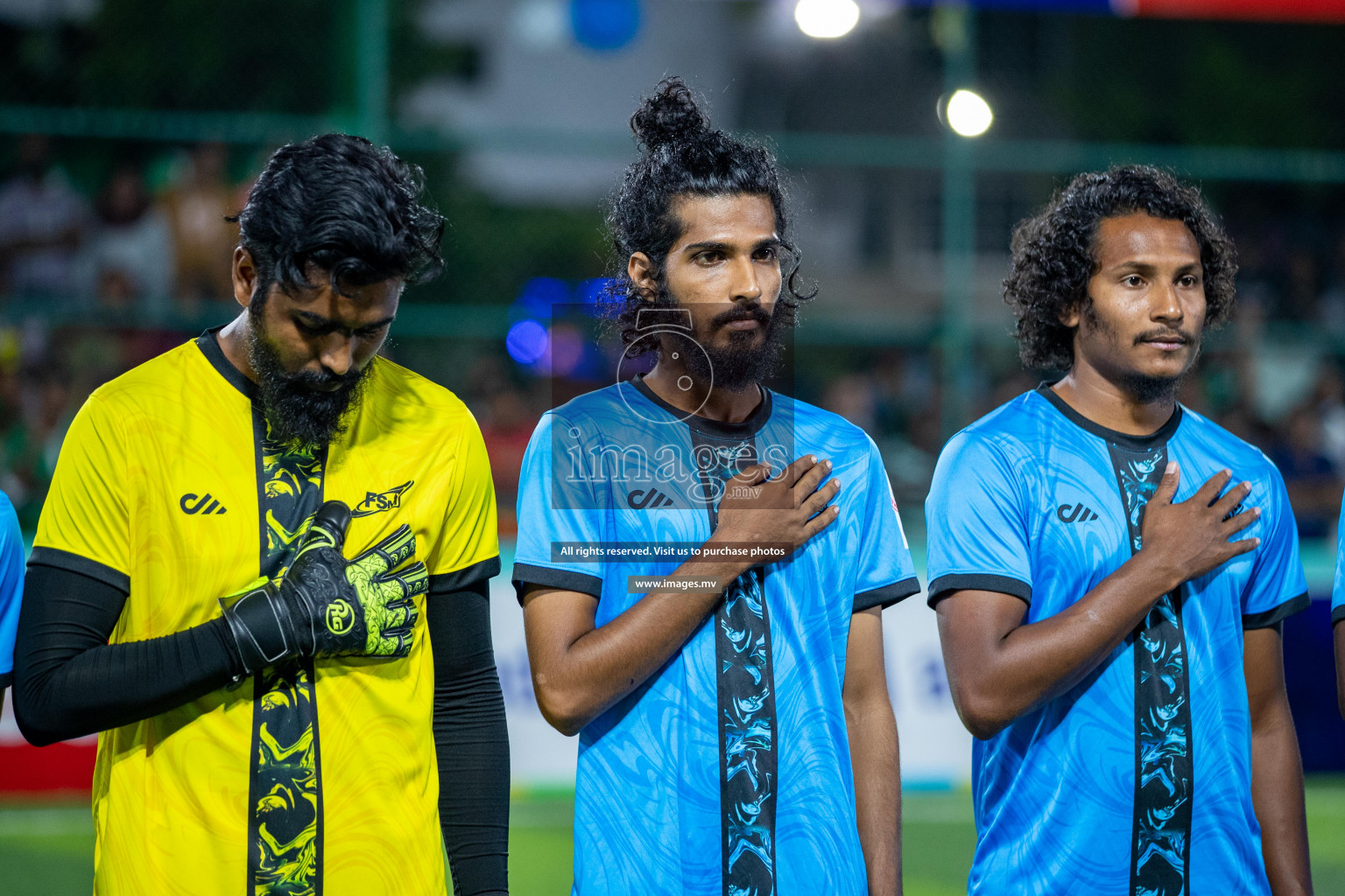 Team FSM vs Club HDC in the Quarter Finals of Club Maldives 2021 held at Hulhumale;, on 12th December 2021 Photos: Ismail Thoriq / images.mv