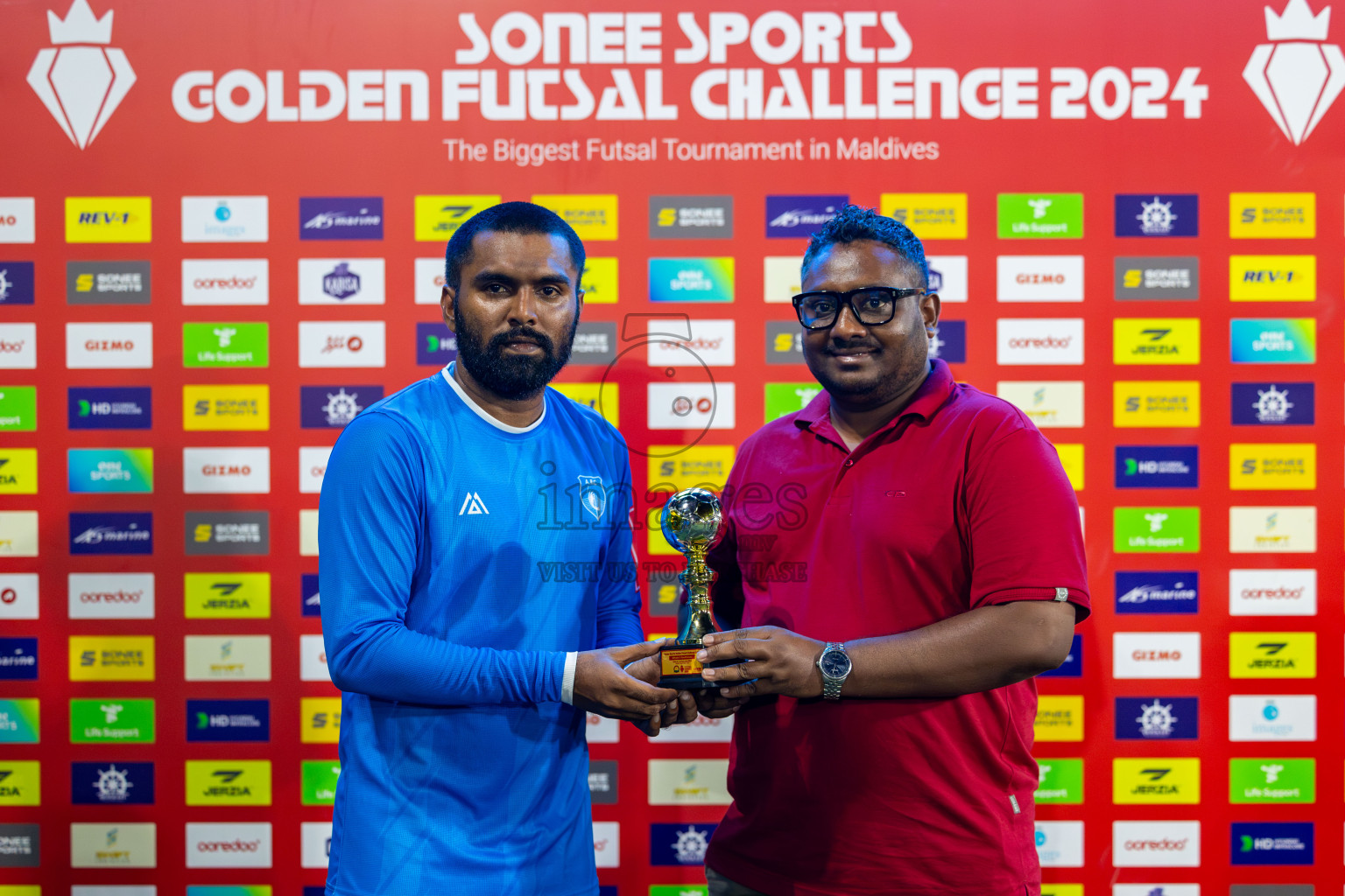 R Alifushi vs Sh Kanditheemu on Day 33 of Golden Futsal Challenge 2024, held on Sunday, 18th February 2024, in Hulhumale', Maldives Photos: Mohamed Mahfooz Moosa / images.mv