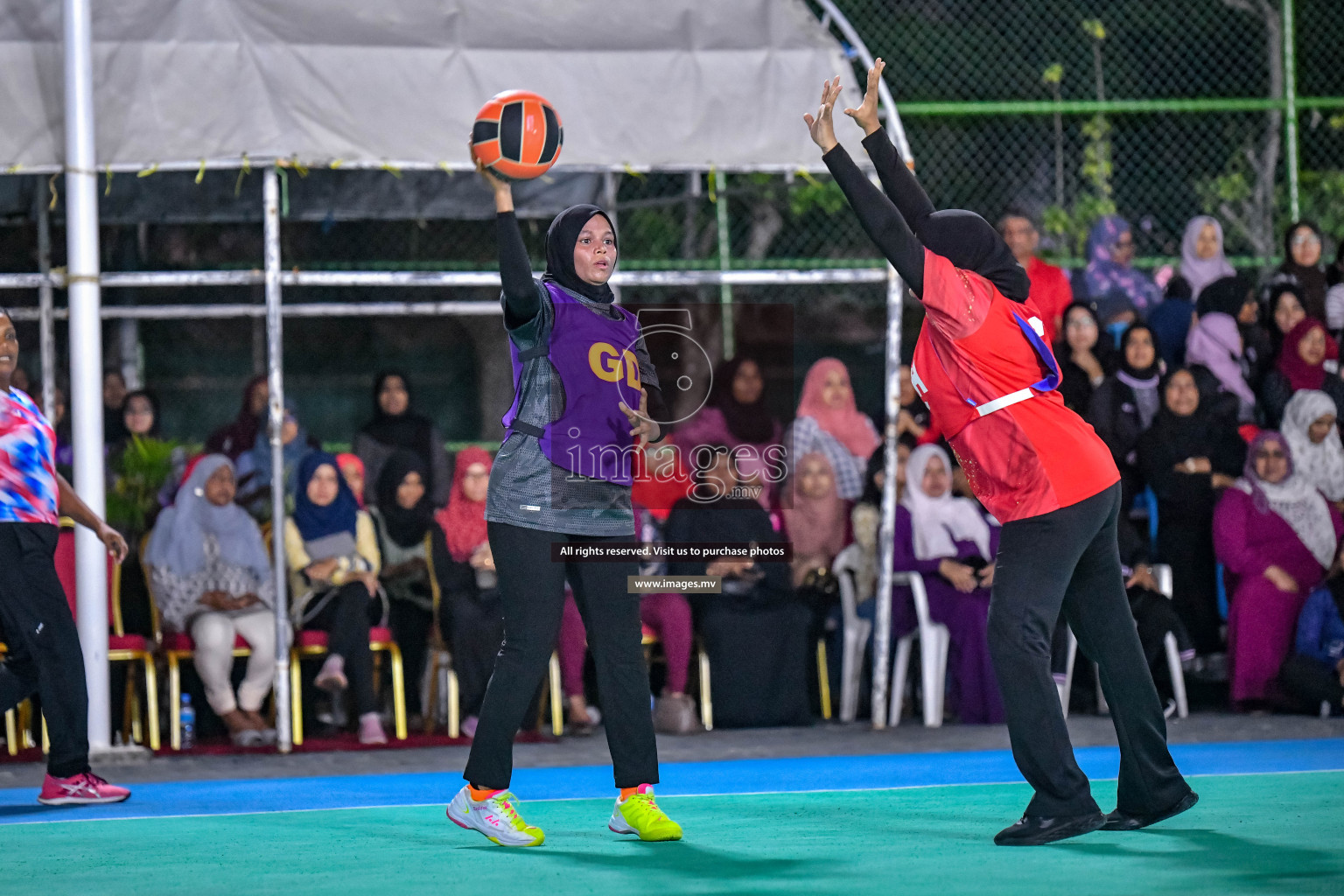 Final of Inter-School Parents Netball Tournament was held in Male', Maldives on 4th December 2022. Photos: Nausham Waheed / images.mv