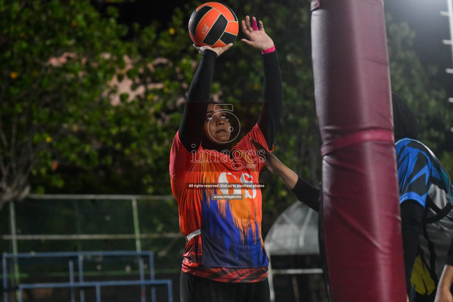 Semi Final of 20th Milo National Netball Tournament 2023, held in Synthetic Netball Court, Male', Maldives on 9th June 2023 Photos: Nausham Waheed/ Images.mv